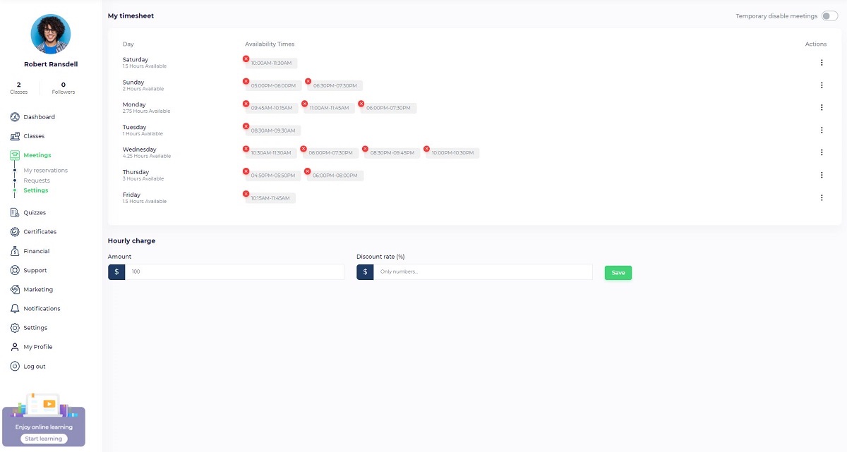 الاجتماعات